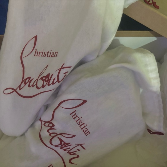 Custom designed Louis Vuitton red bottom sneakers - Picture 2 of 11